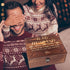 Anniversary Gift for Husband from Wife - Engraved 'to My Husband' Crystal Whiskey Glass Set